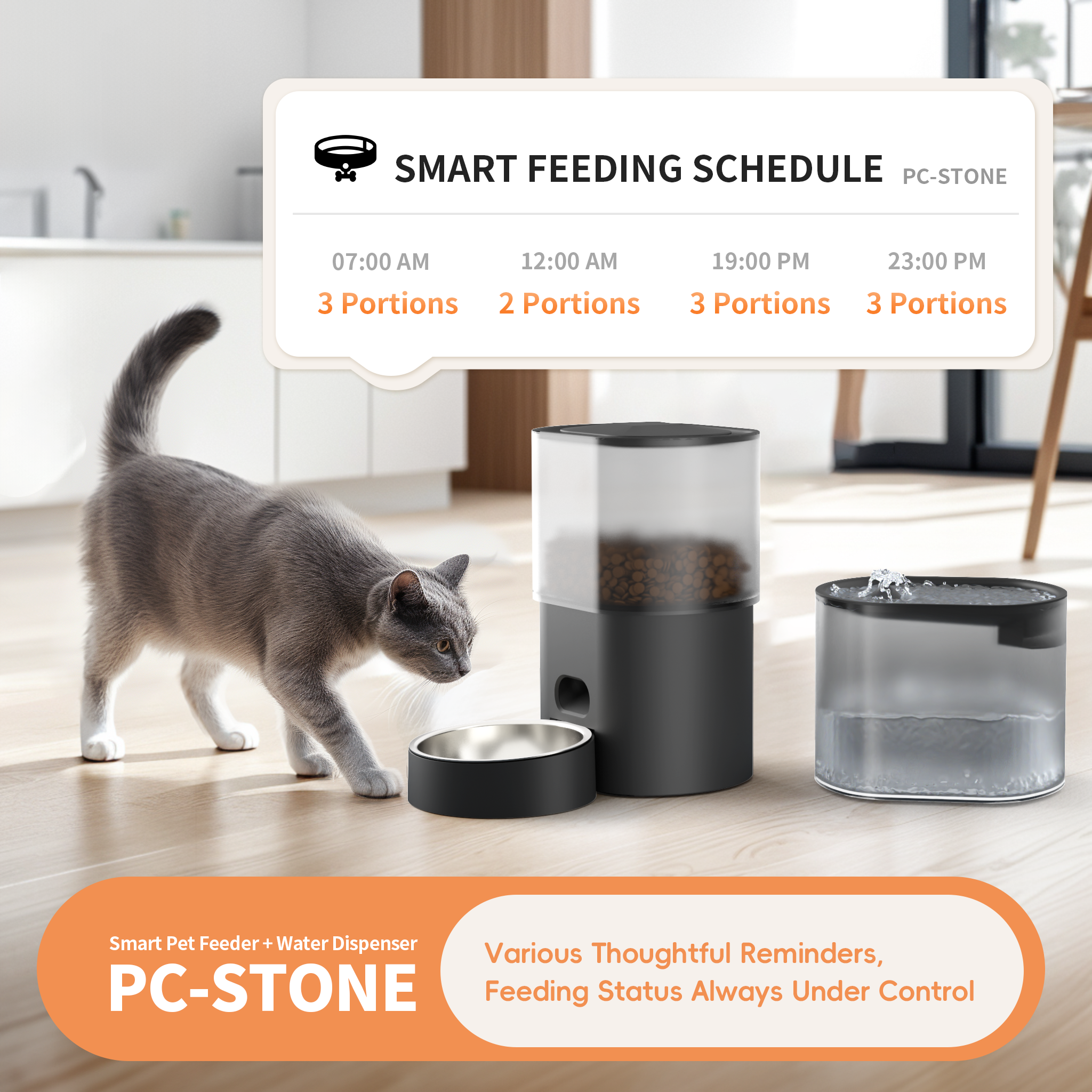 En gros animal de compagnie Automatique pour animaux de compagnie Dispensateur Dispecteur Remote Feeder Time Feeder 4.5L WiFi Smart Automatic Cat Dog Dog Pet Feeder avec appareil photo