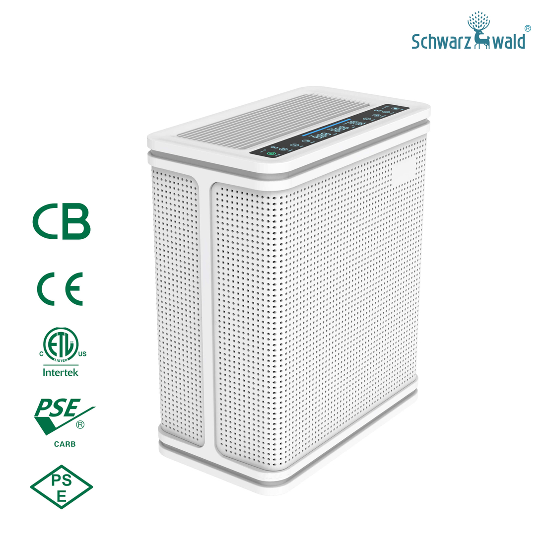 Purificateur d'air anion de contrôle intelligent avec filtre HEPA