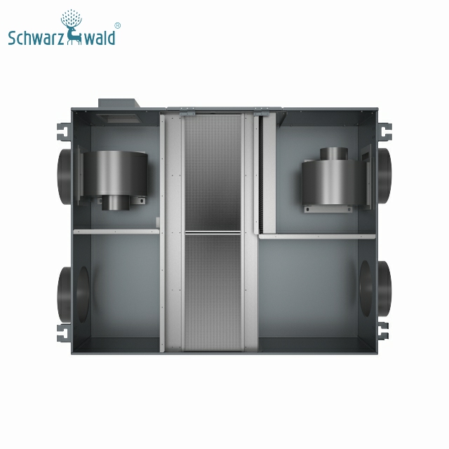 Système de ventilation de la famille de recyclage interne de récupération de chaleur