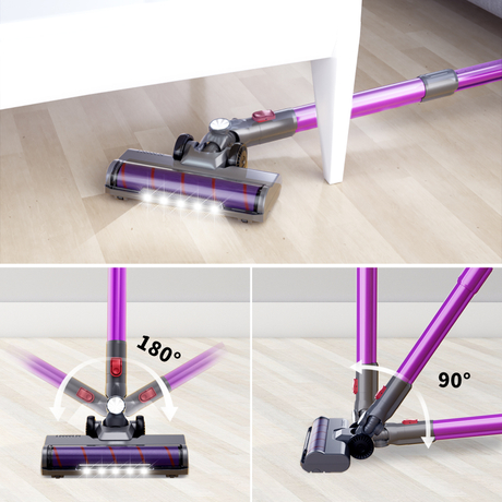 Brosse électrique à moteur 2200mAH 22KPA TELES TELESOPIQU