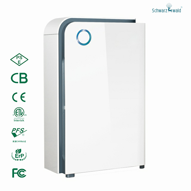 Purificateur d'air de filtre HEPA Auto HEPA avec lampe UV