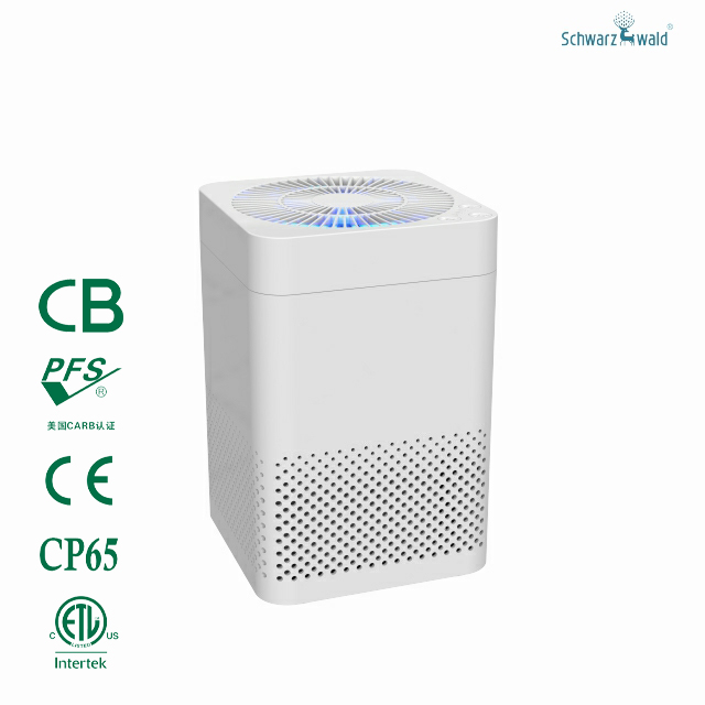 Bureau utilisant PM2.5 Purificateur d'air avec indicateur de qualité de l'air